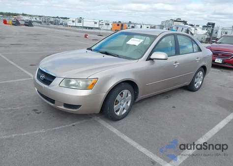2006 Hyundai Sonata Gl из США, поврежденный, VIN 5NPET46C66H099036